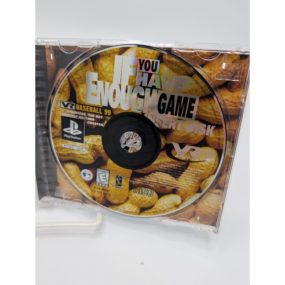 VR Baseball 99 PlayStation 1 PS1 CIB Complete - Picture 4 of 5
